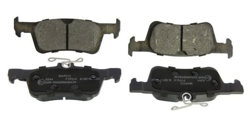 Image of Brake pad set MAPCO 6244