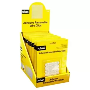 Image of Rolson Removable Wire Clips