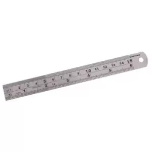 Image of Silverline (MT65) Steel Rule 150mm