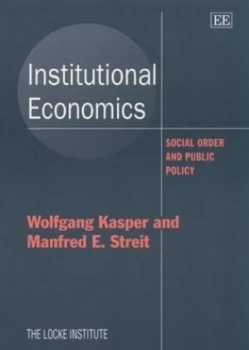 Image of Institutional Economics by Wolfgang Kasper Book