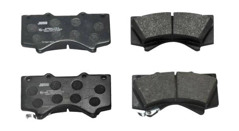 Image of JURID 572599J Brake pad set with acoustic wear warning, without accessories Brake Pad Set,disc brake (402)