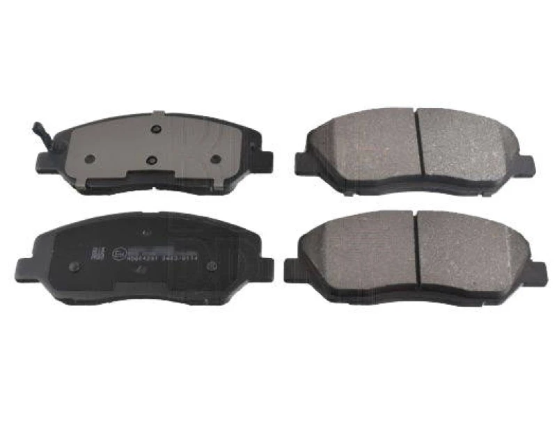 Image of Blue PRINT ADG04291 Brake pad set Front Axle, with acoustic wear warning Brake Pad Set,disc brake (402)