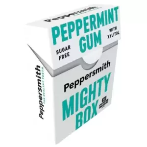 image of Peppersmith Mighty Box Peppermint Xylitol Chewing Gum - 33 Pieces