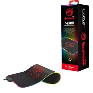 image of Marvo MG08 mouse pad Black Gaming mouse pad