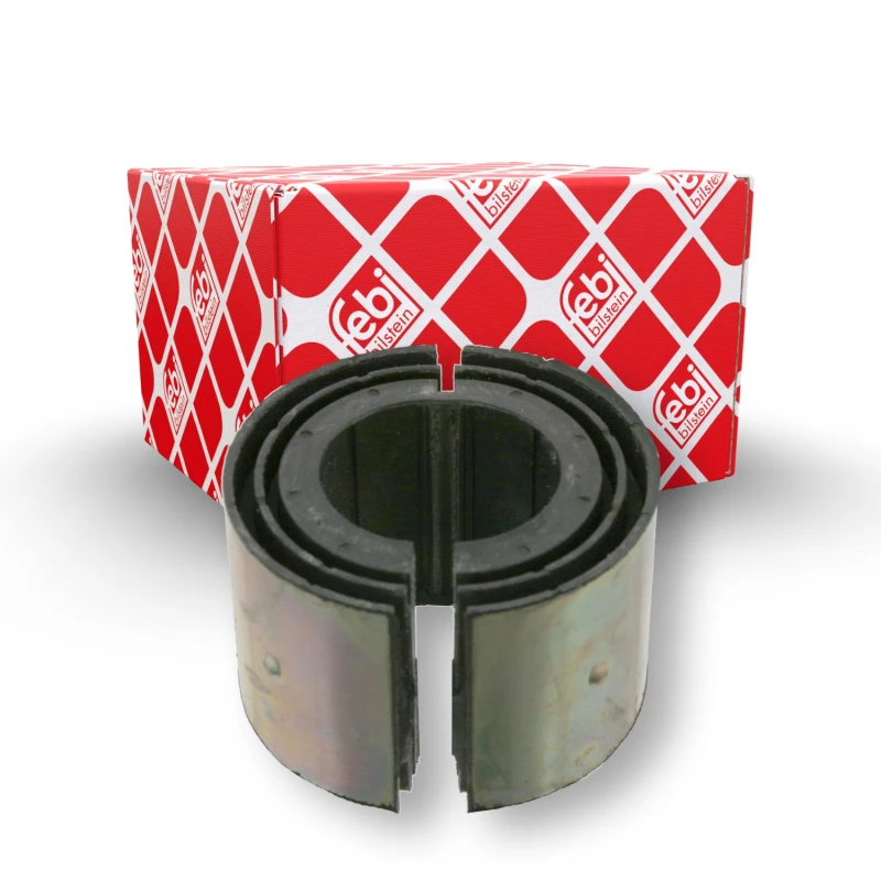 Image of FEBI BILSTEIN 24557 Stabilizer Bushes Front, Elastomer Elastomer Anti-roll Bar Bush Kit (1334)