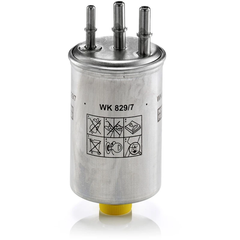 Image of MANN-FILTER WK 829/7 Fuel Filter In-Line Filter Fuel filter (9)