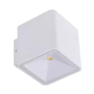 image of Antop Outdoor LED Wall Lamp IP54 2x6W 4000K White