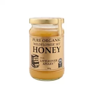 Image of Littleover Apiary Organic Wildflower Set Honey 340g