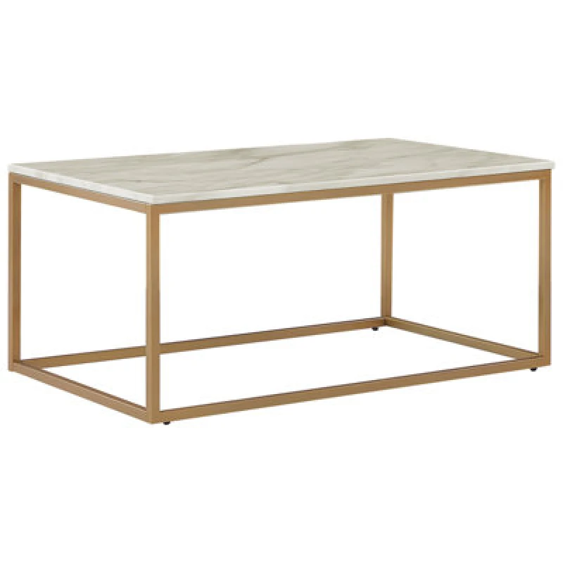 Image of Beliani Coffee Table Delano Marble/ Gold