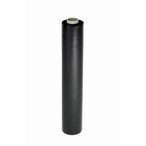 Image of Original Stretch Film Roll 500mm x 250m 17 Micron Black Pack of 6