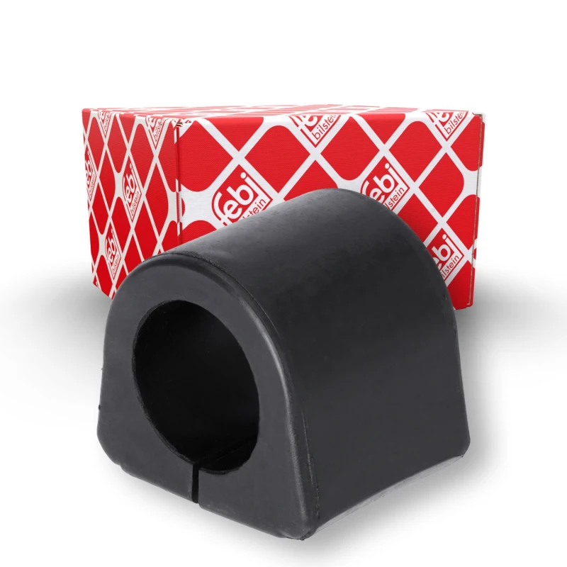 Image of FEBI BILSTEIN 07116 Stabilizer Bushes Rear Axle, Rubber Rubber Anti-roll Bar Bush Kit (1334)