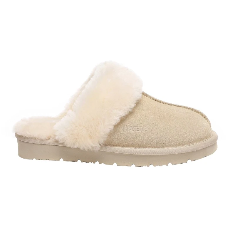 Image of EverAu Raven Slippers - Beige Beige 3