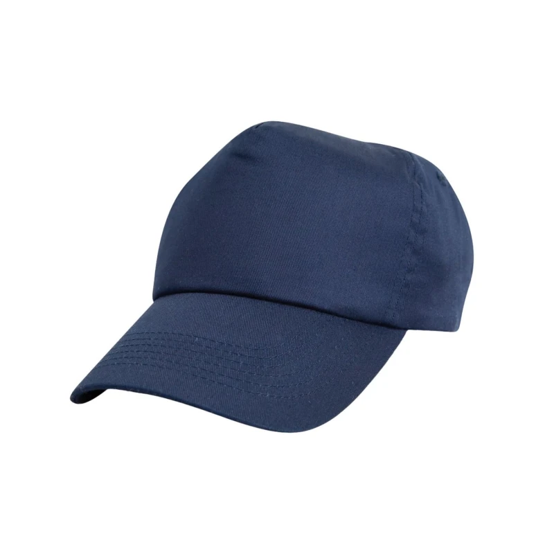 Image of Result Black Cap in Navy Navy Unisex One Size