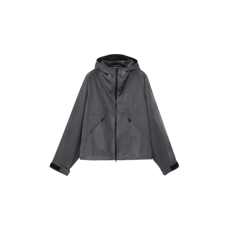 Image of Hooded Jacket Goldwin Tonalith Noir Male S
