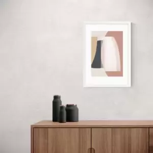 Image of East End Prints Abstract VI Print MultiColoured
