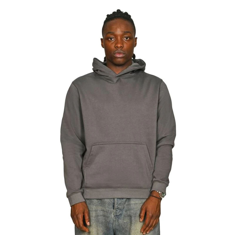 Image of Casual Classics Mens Core 280 Ringspun Cotton Hoodie in Charcoal Size: 3XL Charcoal Male 3XL
