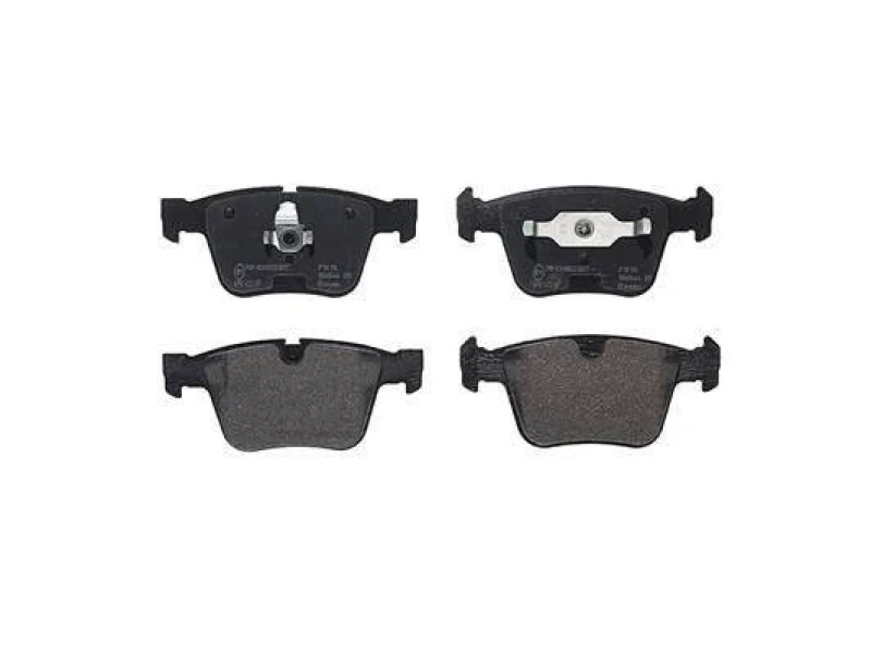 Image of BREMBO P 50 116 Brake pad set PRIME LINE prepared for wear warning indicator, with accessories, with anti-squeak plate Brake Pad Set,disc brake (402)