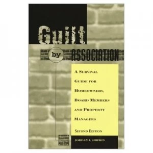 Image of Guilt by Association by Jordan I Shifrin Hardback