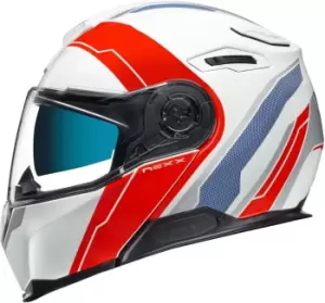 Image of Nexx X.Vilitur Meridian Helmet, white-red, Size L, white-red, Size L