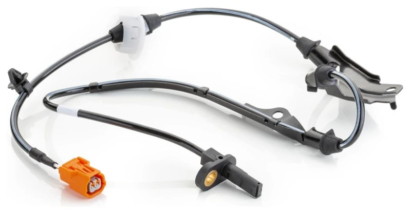 Image of HELLA 6PU 230 040-181 ABS Sensor Front Axle Right, with holder Sensor,wheel speed (412)