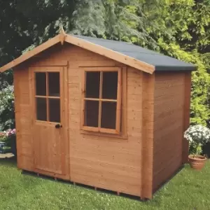 Image of Avesbury 19mm Log Cabin 8' x 6'