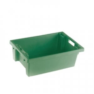 Slingsby VFM Green Solid Slide StackNesting Container 32 Litre 382961