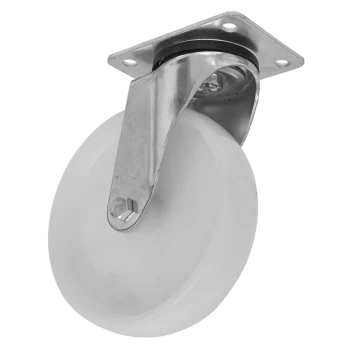 Image of Heavy-Duty Nylon Swivel Castor Wheel 80mm - Trade