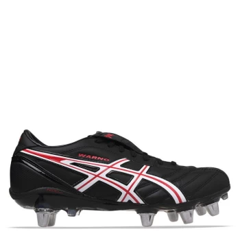 Image of Asics Le War SG Rugby Boots - Black/White