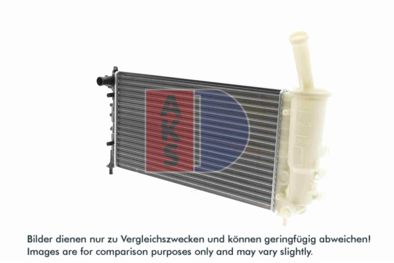 Image of AKS DASIS 080061N Engine radiator Mechanically jointed cooling fins Radiator,engine cooling (470)