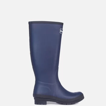 Image of Barbour Womens Abbey Tall Wellies - Navy - UK 4