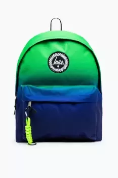 image of HYPE UNISEX GREEN LIME FADE CREST BACKPACK