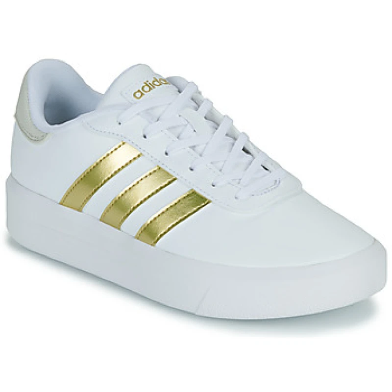 Image of adidas COURT PLATFORM womens Shoes (Trainers) in White