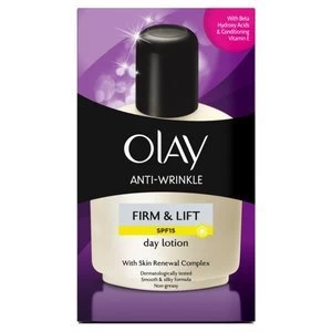 image of Olay Anti-Wrinkle Firm and Lift Day Cream SPF15 100ml