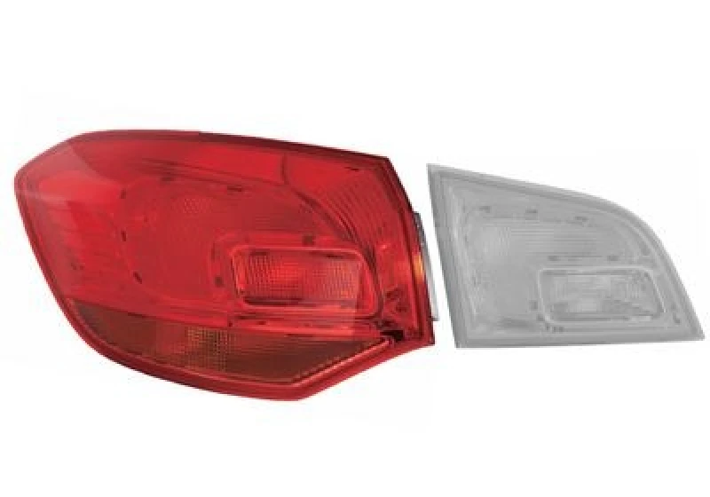 Image of VAN WEZEL 3751931 Rear light Outer section, without bulb holder, Left Combination Rearlight (391)