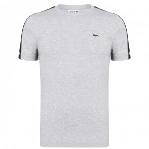 Lacoste Tape T Shirt - Grey 80P