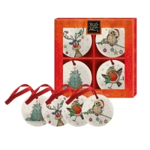 Image of Kooks Xmas Tree Hanger Set of 4