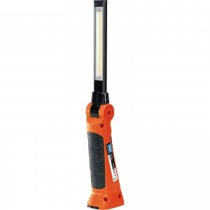 Image of Draper 3W Slimline Cob LED Rechargeable Magnetic Inspection Lamp Orange