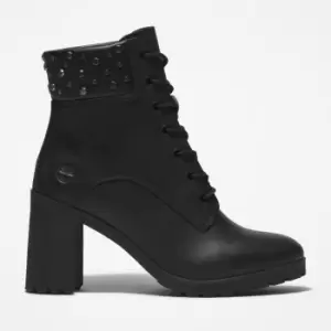 Image of Timberland Allington Heeled 6" Boot For Her In Patterned Black Black, Size 4