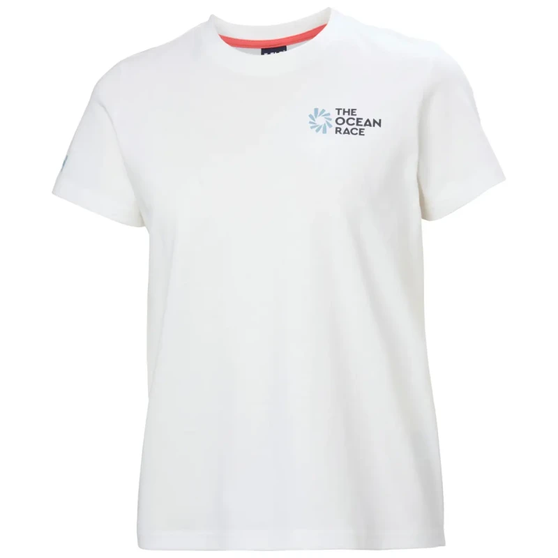 Image of Helly Hansen Womens T-Shirt Helly Hansen The Ocean Race Blanc Female XS