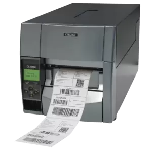 Image of Citizen CL-S703IIR, 12 dots/mm (300 dpi), peeler, rewind, MS,...