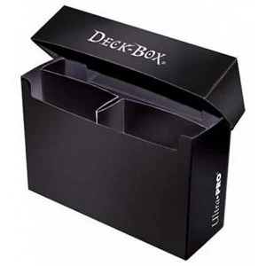 image of Ultra Pro 3 Compartment Oversized Black Deck Box