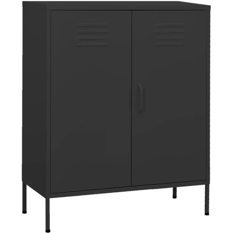 Image of VIDAXL Storage Cabinet Anthracite 80x35x101.5cm Steel Vidaxl 8720286564806