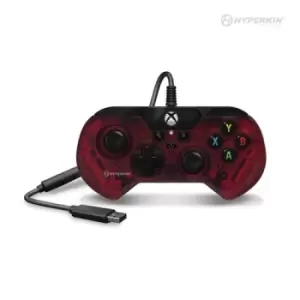 Image of Hyperkin X91 Ice Black Red USB Gamepad Analogue / Digital Xbox One S Xbox One X