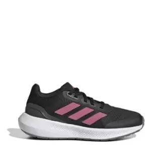 Image of adidas Run Falcon 3 Junior Girls Running Shoes - Black