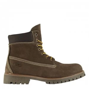 image of Lee Cooper 6" Mens Rugged Boots - DK Brown