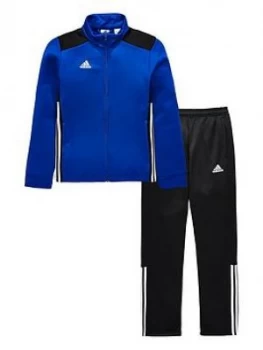 Image of Boys, adidas Youth Regista Tracksuit - Blue, Size 13-14 Years