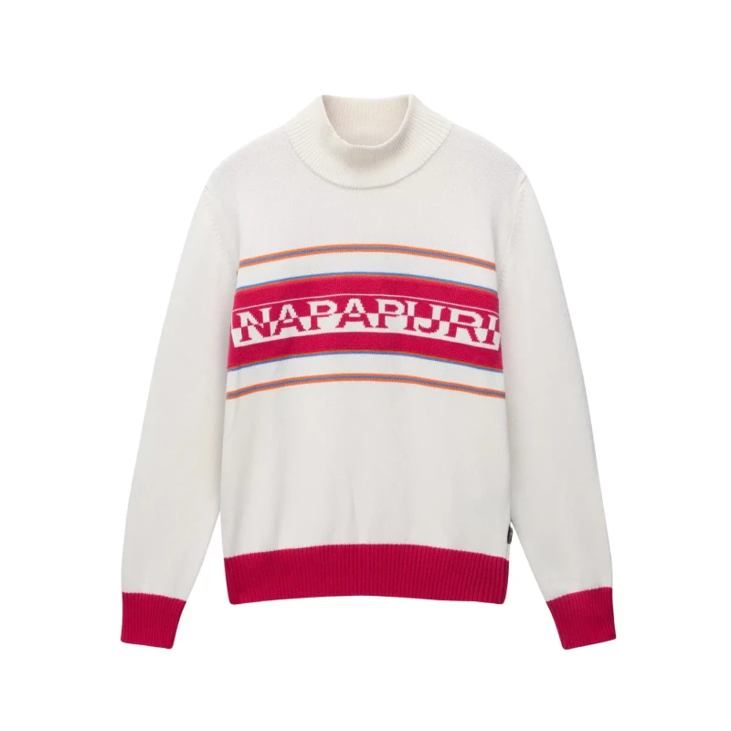 Image of Roll-neck sweater Napapijri D-sardona Beige Male S