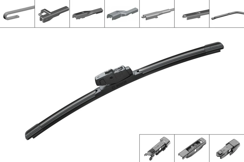 Image of Bosch 3 397 015 575 Wiper blade FlatWiper 380mm, Flat wiper blade Wiper Blade (298)