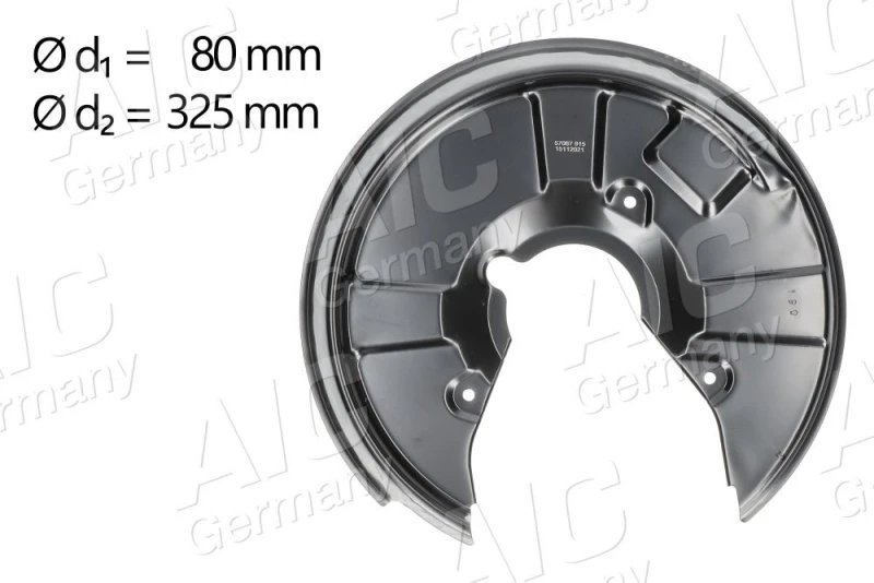 Image of Brake disc backing plate AIC 57067
