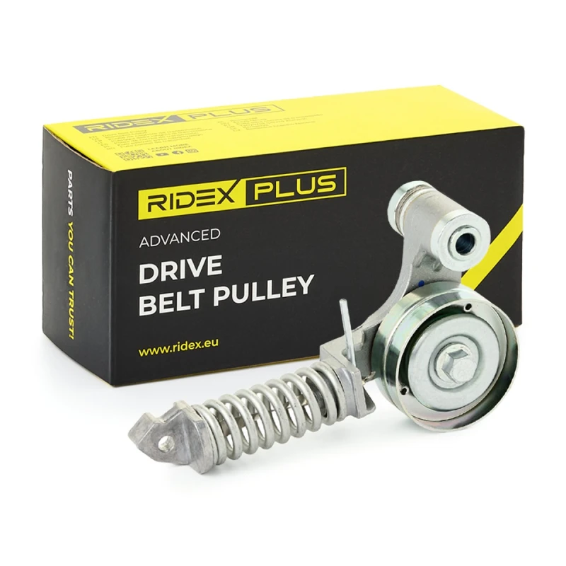 Image of RIDEX PLUS Deflection / guide pulley, V-ribbed belt RIDEX PLUS 312D0042P